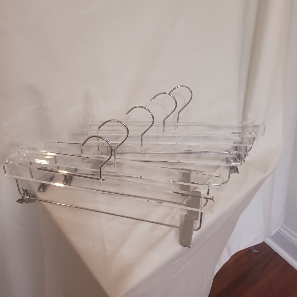 Acrylic Pants & Skirt Hangers (set of 5) - Picture 4 of 4
